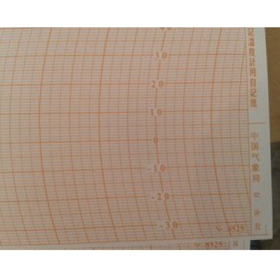 記錄紙 溫濕度記錄紙 周記記錄紙 氣象記錄紙 NO.8525